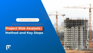 What are the steps involved in project risk analysis?